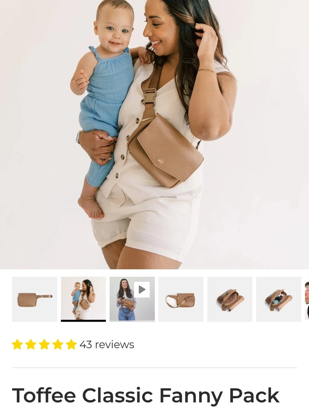 Freshly Picked Classic Fanny Pack In Toffee
